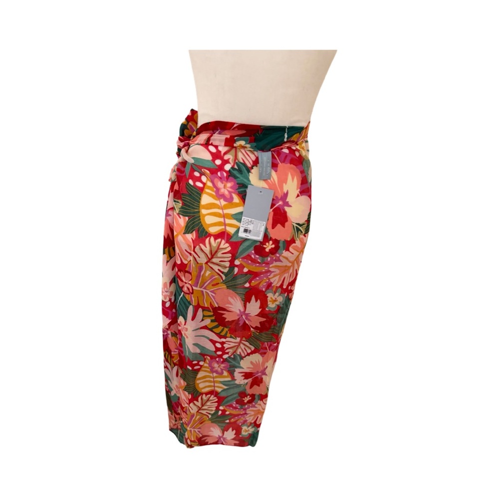 Vince Camuto Floral Women's Swim Sarong One Size NWT